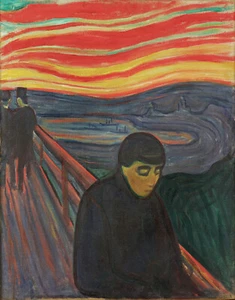 Edvard Munch: Despair 22x30 Archival Quality Fine Art Print - Picture 1 of 1