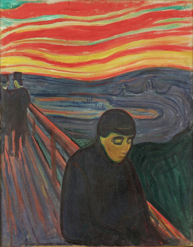 Impresión artística de calidad de archivo Edvard Munch: Despair 22x30 Foto 1 de 1