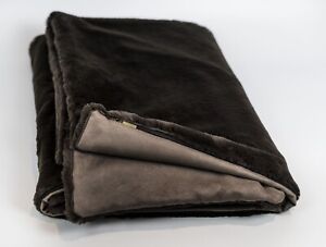 EXTREMELY Soft Faux Fur Throw Blanket - Mink Fur Blanket - 4 colours available