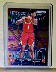 Jalen Johnson 2021-22 Panini Prizm Instant Impact NBA #23 Rookie Card - Picture 1 of 2