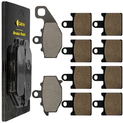 Caltric Front and Rear Brake Pads for Kawasaki ZX6R ZX-6R Ninja ZX600 2007-2012 - Image 1 of 4