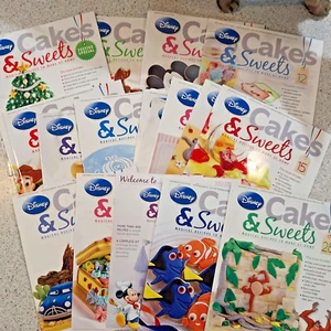 Paquete de 17 revistas de pasteles y dulces de Disney, incluido #1 - Imagen 1 de 7