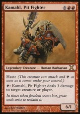 Magic the Gathering MTG Kamahl, Pit Fighter (214) Tenth Edition   LP
