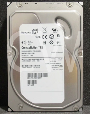 ST31000424SS Seagate ES 1TB 7.2K RPM 6Gb/s 3.5" SAS HDD Hard Drive - Image 1 of 4