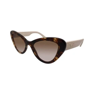 Prada Sunglasses PR13YS 07R0A6 52mm Havana / Brown Gradient Lens - Picture 1 of 3