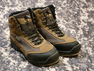 Bite Upstream Leder & Nylon Mesh Obermaterial Filzsohle Angeln Watstiefel Größe 8 - Bild 1 von 5