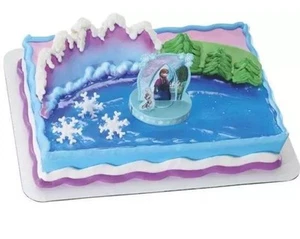 Disney's Frozen birthday cake kit topper featuring Elsa and Anna NEW!! - Picture 1 of 4