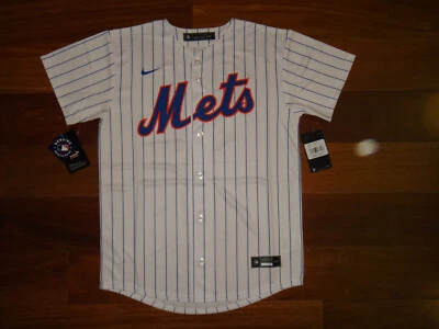 Camiseta deportiva Nike blanca para jugador local Mike Piazza New York Mets juvenil Foto 1 de 4