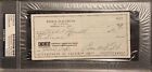 1900 CHECK ENOS SLAUGHTER PSA/DNA CERTIFIED AUTHENTIC AUTO HOF 