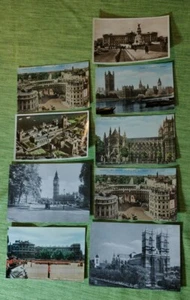 E882/ 9 postales antiguas originales de Londres Inglaterra  - Imagen 1 de 8