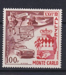 MONACO 1956 YT 441 N** SUP RALLYE AUTOMOBILE MONTE CARLO COTE 36€ - Picture 1 of 1