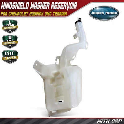 Depósito de lavadora de parabrisas con tapa para Chevrolet Equinox GMC Terrain 2016-2017 Foto 1 de 4