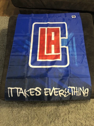 Brand New LA Clippers Sports Crate Flag Limited Edition 🔥🔥🔥 Cover