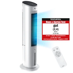 Balter VT-09 Turmventilator Ionisator Ventilator mit Wasserkühlung Luftkühler 5L - Bild 1 von 8