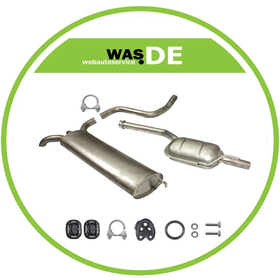 Auspuffanlage Auspuff Mercedes Benz Kombi (S124) 200 TE 230 TE 200 T D 250 T D