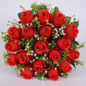 KAPIQIU Artificial Flowers for Cemetery, Memorial Flowers, Cemetery Decorations - Picture 1 of 12