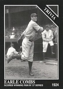 1992 Conlon TSN #583 Earle Combs New York Yankees HOF