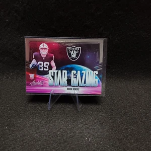 Nfl Panini Trading Cards Brock Bowers 2024 Absolute SG-BBS RC, Raiders - Bild 1 von 2