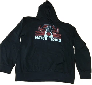 NEW MATCO TOOLS Hoodie Hooded Sweatshirt Long Sleeve Red/White Flame Logo XL - Picture 1 of 8