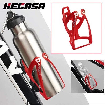 Cycling Bike Water Bottle Holder Bicycle Handlebar Mount Drink Cup Cage Rack - Image 1 of 4