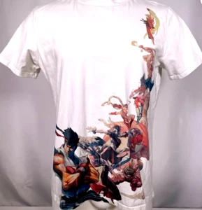 Camiseta Street Fighter Udon BibiSama x Capcom Oficial Blanca Limitada -Nueva con Etiquetas - Imagen 1 de 4