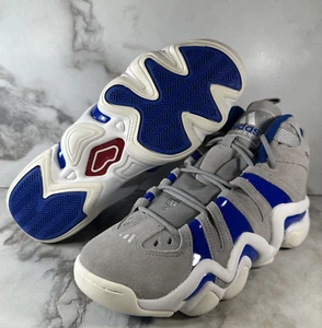 Adidas Crazy 8 Dodgers Basketball Shoes Mens Size 11 Gray Royal Blue New IG3737 - Picture 1 of 12