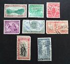 New Zealand Stamps Used 1946 Peace SG 667-677 Pt set missing 672,673,676) Book4