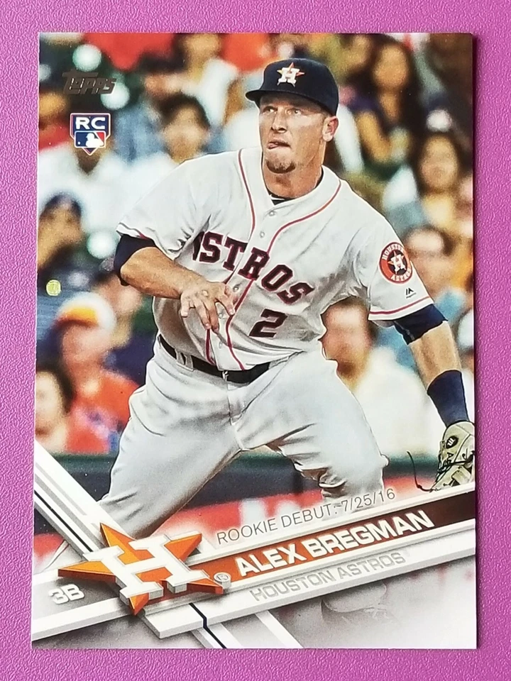 2017 Topps Update Series - Alex Bregman RC  - Rookie Debut Baseball Card #US150 - Image 1 of 2