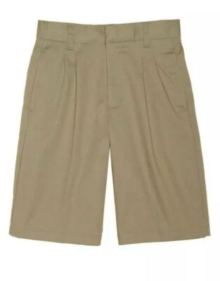 TOSTADAS FRANCESAS NIÑO CORTO TALLA 10 NUEVO CON ETIQUETAS COLOR CAQUI 8 PLISADO CORTO: B19-6 Foto 1 de 2