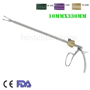 FDA 10mmX330mm Medical Surgery Laparoscopic Clip Applier XL Size For Hem-O-Lok  - Picture 1 of 6