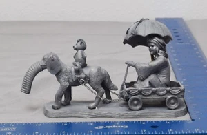 VTG Michael Ricker Pewter 1994 Collectors Society Annual Sculpture "Wendi" - Picture 1 of 9