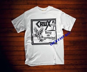 CRUX - KEEP ON RUNNING T SHIRT oi! skinhead punk music - Picture 1 of 3