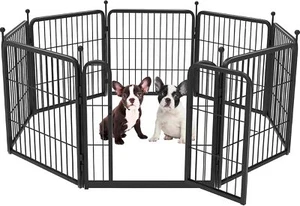 FXW Rollick Dog Playpen for Yard, Camping, 24" Height Heavy Duty for/Small Dogs/ - Picture 1 of 7