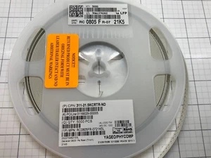 RC0805FR-0721K5L Yageo SMD 21.5K OHM 1% 1/8W 0805, 3000+ Pieces.  (1d) - Picture 1 of 1