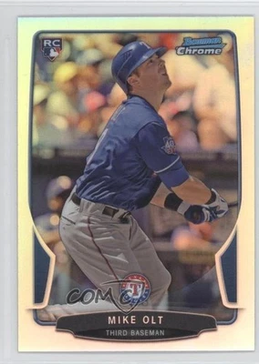 2013 Bowman Chrome Refractor Mike Olt #83 Rookie RC - Image 1 of 2