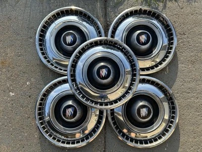 5 1967 Buick Electra LeSabre 15” Hubcaps Wheel Covers Nice Driver Set - Image 1 of 4