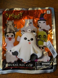 Spirit Halloween 2024 Figural Bag Clip DOG GHOST New Blind Pack Box - Picture 1 of 3