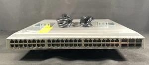 Cisco Nexus N3K-C31108TC-V 48 Port 48x10Gbe 6x100 QSFP28 Switch- Same Day Ship - Picture 1 of 5