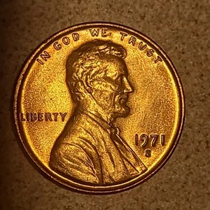 1971-S Lincoln Memorial Cent DDO/DDR FINE BU - Picture 1 of 9