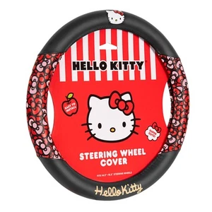 Sanrio Hello Kitty Steering Wheel Cover 15 Cute Universal Fit Car Accessory - Picture 1 of 7