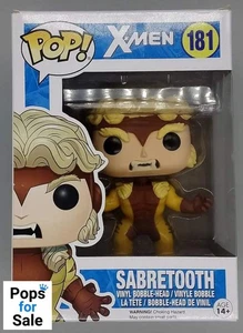 181 Sabretooth - Marvel X-Men - Funko POP - Caja dañada - Imagen 1 de 5