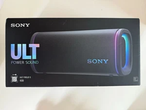 Sony ULT FIELD 5 drahtloser tragbarer Bluetooth Lautsprecher (schwarz) brandneu - Bild 1 von 3