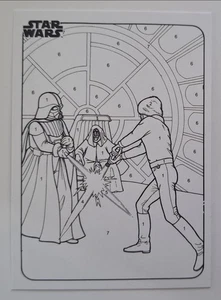 2025 Topps Chrome Star Wars DARTH VADER LUKE SKYWALKER IMPERATORE dalla lettera SP - Foto 1 di 4