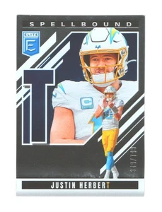 2025 Donruss Elite Justin Herbert #40 Spellbound "T" /799 - Picture 1 of 2