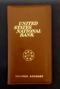 1969 United States National Bank EXTREMELY RARE PAIR! Vintage "Padded Money" - Picture 1 of 5