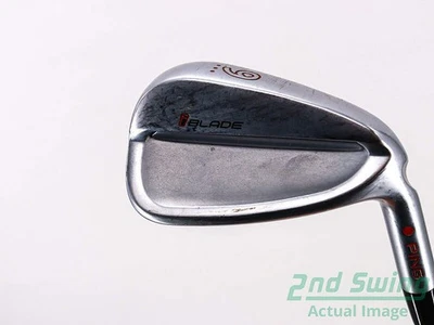 Ping iBlade Single Iron 9 Iron Steel Stiff Right Red dot 36.5in - Image 1 of 4