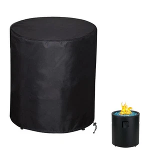 Fire Pit Round Cover 24" D X 27" H,Heavy Duty 600D Waterproof & Weather Resis... - Picture 1 of 7