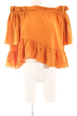 ASOS Blusa tipo Carmen Mujeres Blusa Talla EU 38 naranja look casual - Imagen 1 de 4