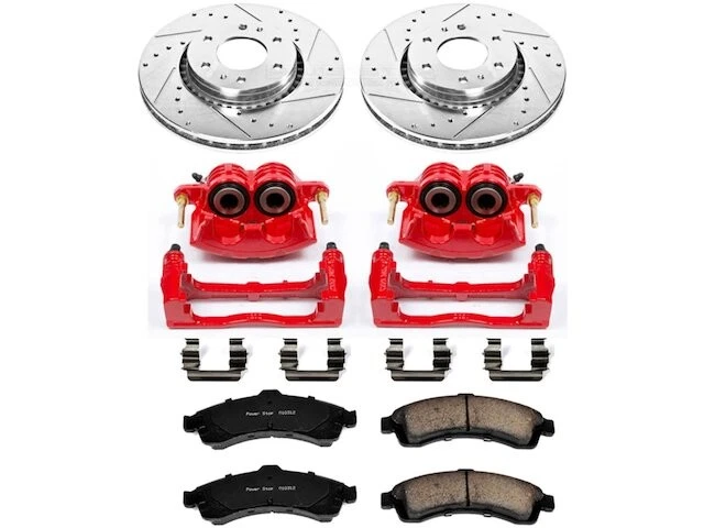 Kit de pastillas de freno delanteras y rotor 19JSCR67 para GMC Envoy XL XUV 2002 2003 2004 2005 Foto 1 de 1