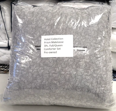 Hotel Collection Prism Matelasse 3pc Queen Comforter & Shams Set - Image 1 of 4